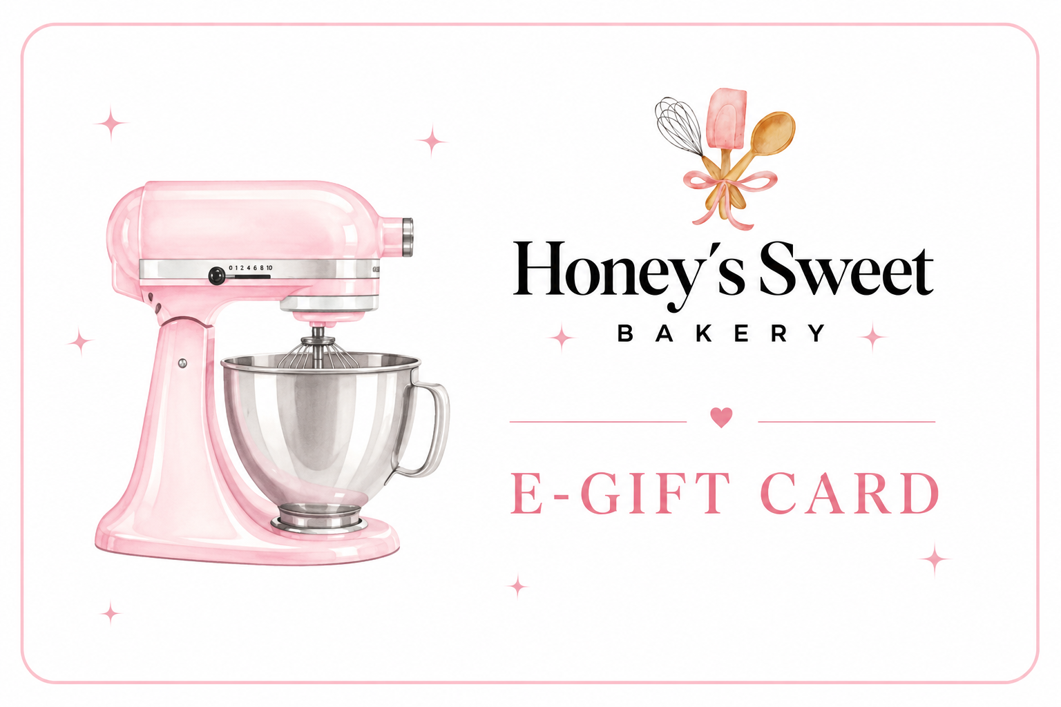 Honey's Sweet Bakery Gift Card