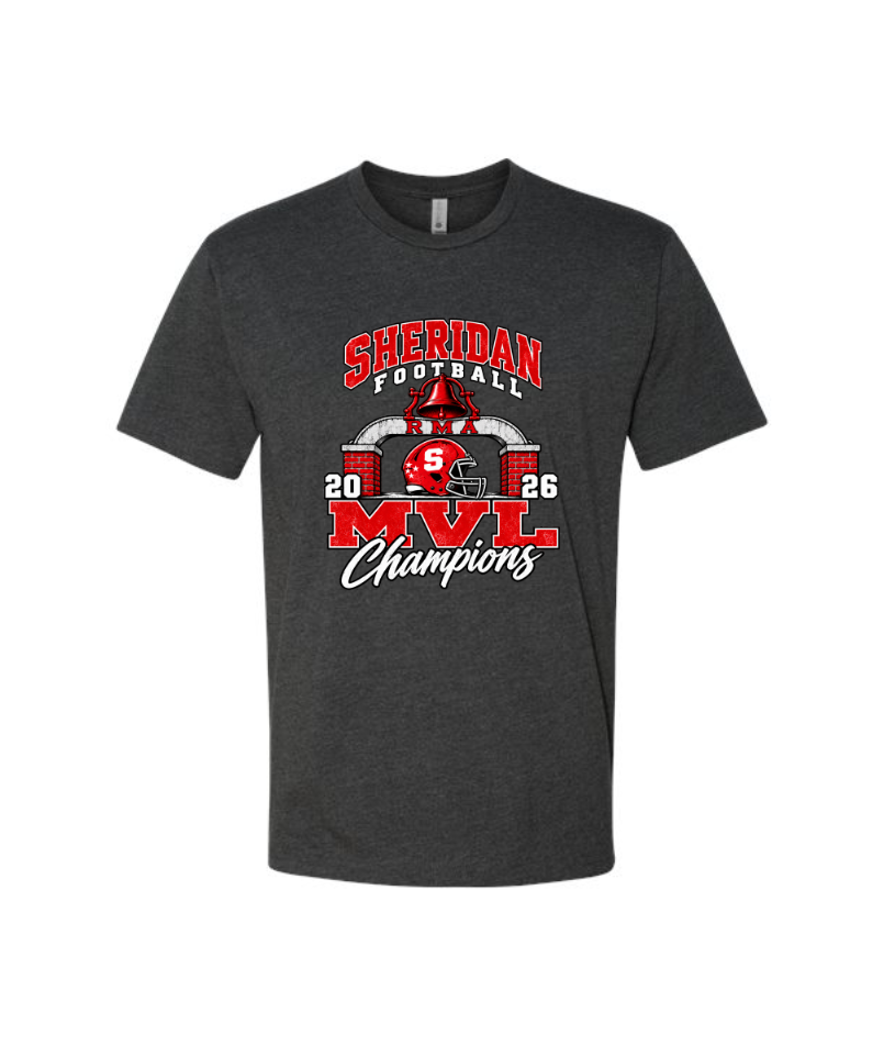 Sheridan Football MVL Champs - Premium CVC tshirt
