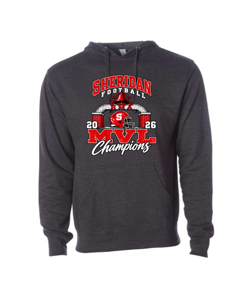 Sheridan Football MVL Champs - hoodie