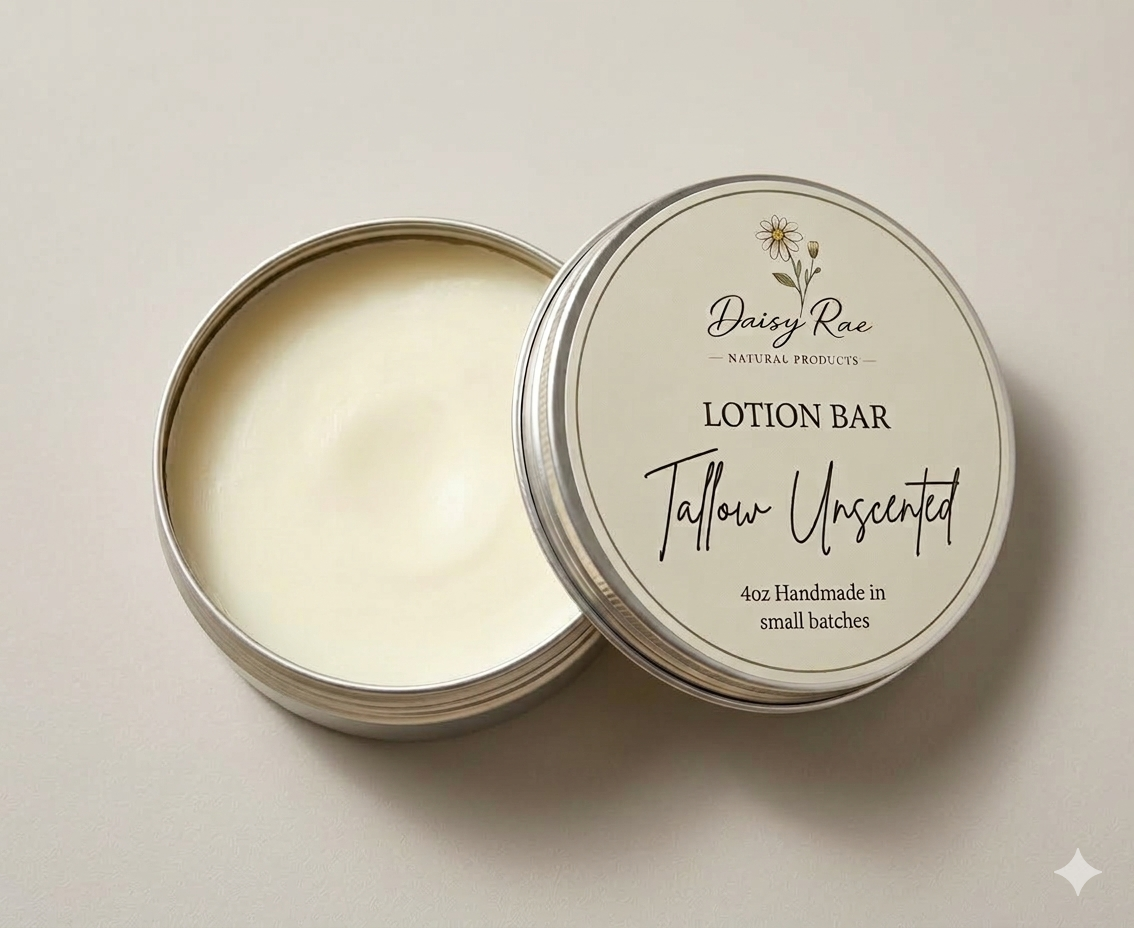 Tallow Lotion Bar-Unscented