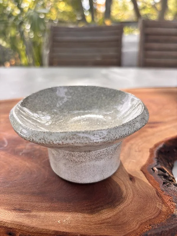 Small Granite Toadstool Dish