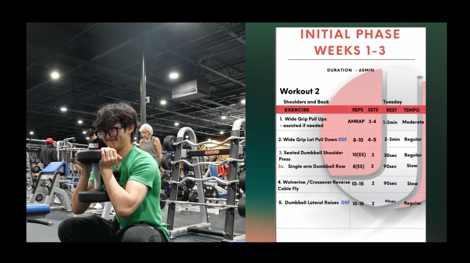Custom 6 Week Workout Programme
