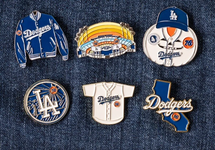 Sports Sponsorship: Dodger Pin
