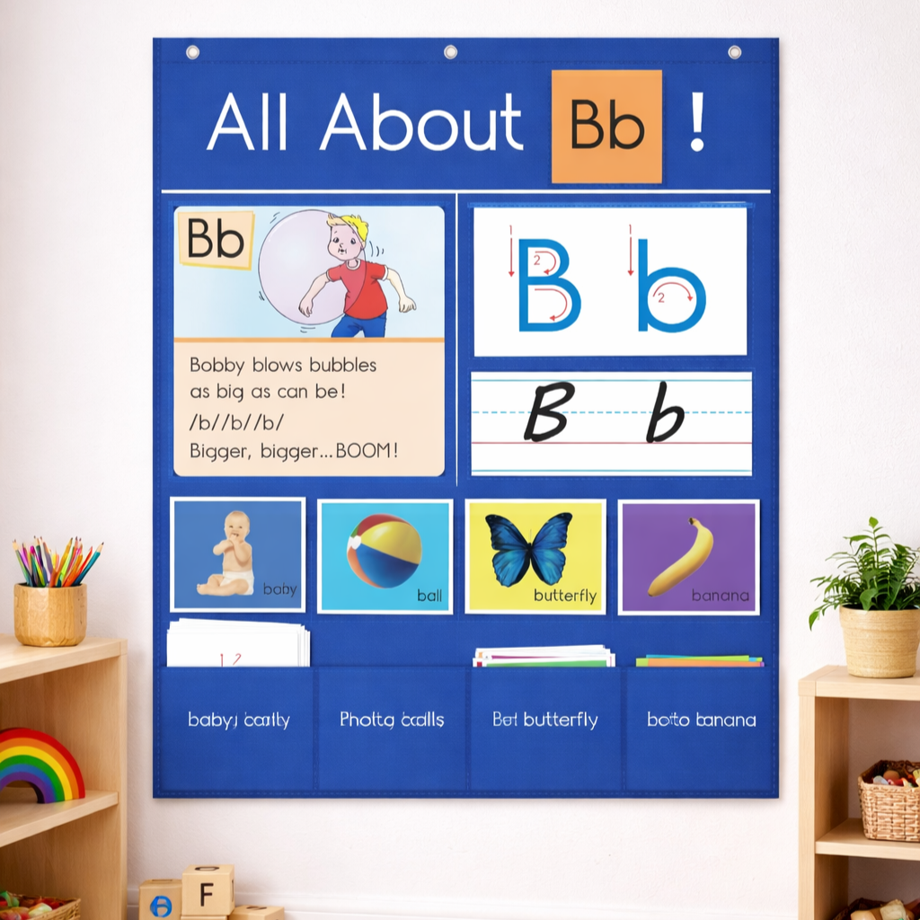 All About Letter Pocket Chart,