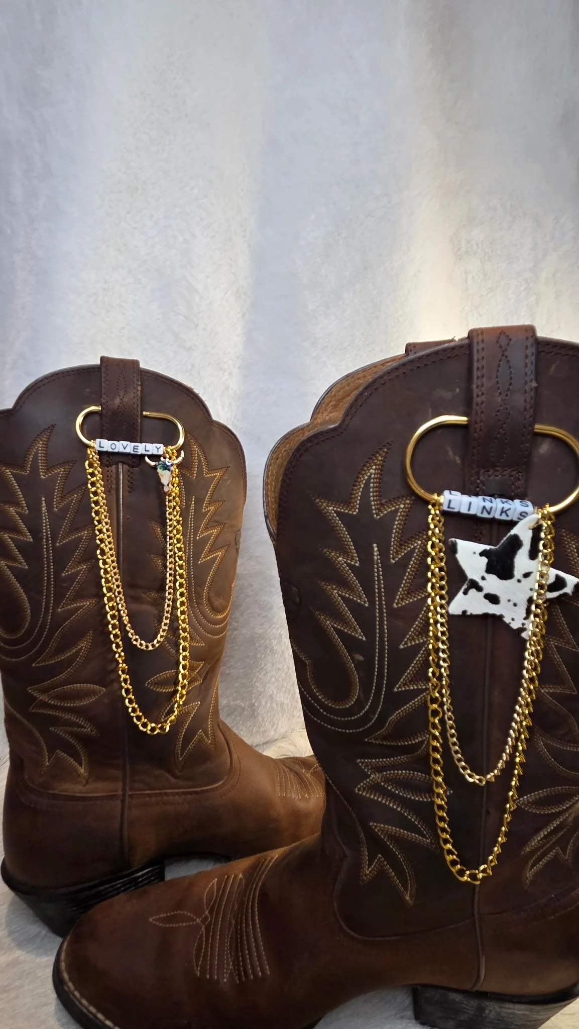 Lovely Boot Pull Strap Charms & Clips