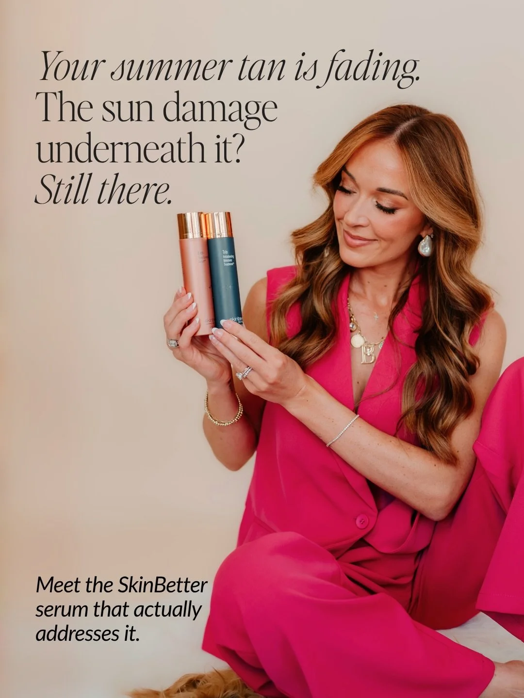 Your summer skin is calling for this one. 🤍

SkinBetter Science&rsquo;s Even Tone Correcting Serum is the product we reach for when clients come in with sun damage, dark spots, hyperpigmentation, or that dull uneven tone that lingers after summer. N