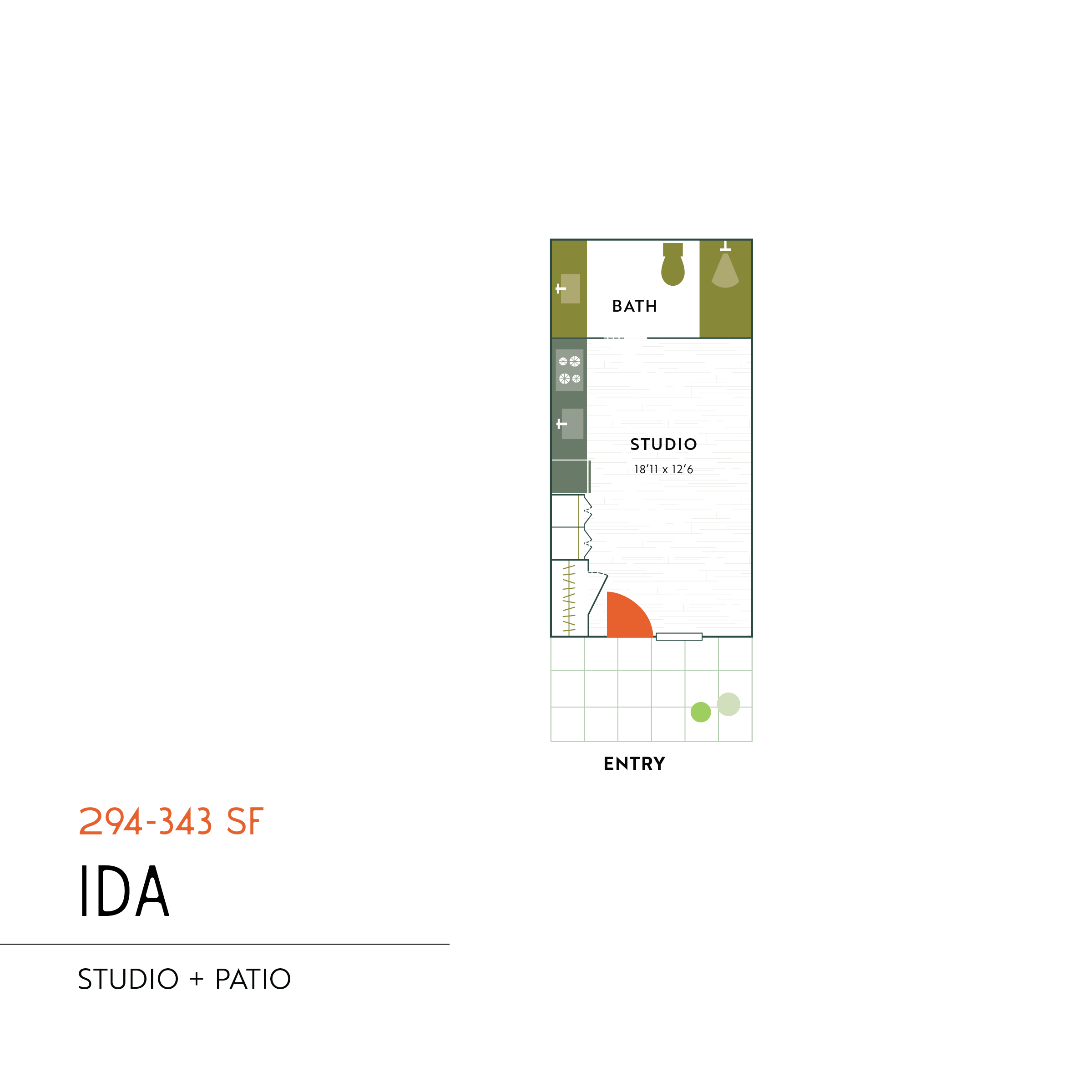 Elowen Oak Floor Plan | Ida – Studio