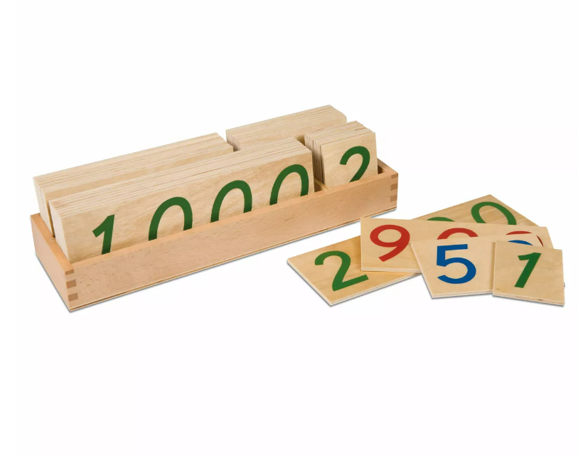 Large Number Cards