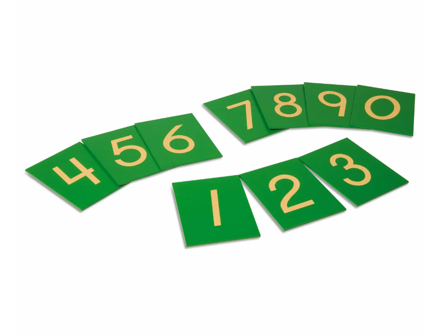 Sandpaper Numerals
