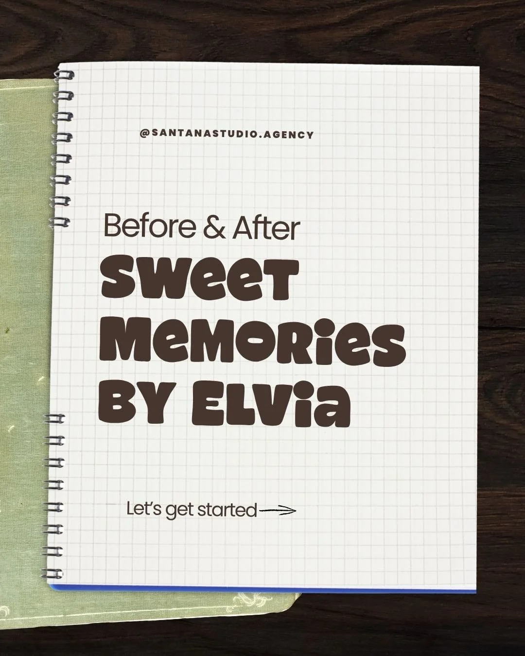 A brand can have heart and still feel unclear.

Sweet Memories by Elvia already had warmth&mdash;
it just needed structure.

So we built something that could carry her story further.
Across packaging, digital, and every customer touchpoint.

Because 
