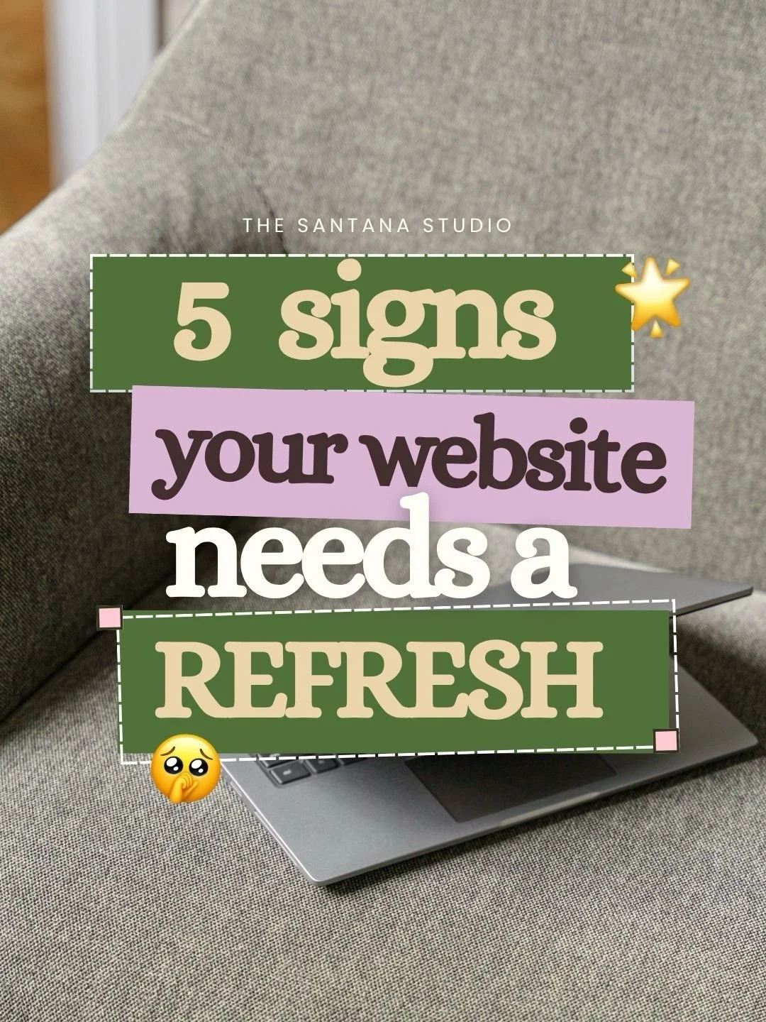 Your website should be your hardest working team member, but these 5 signs might mean it&rsquo;s working against you instead. 

Swipe through to see if any of these sound familiar. If more than two hit close to home, it&rsquo;s probably time for a re