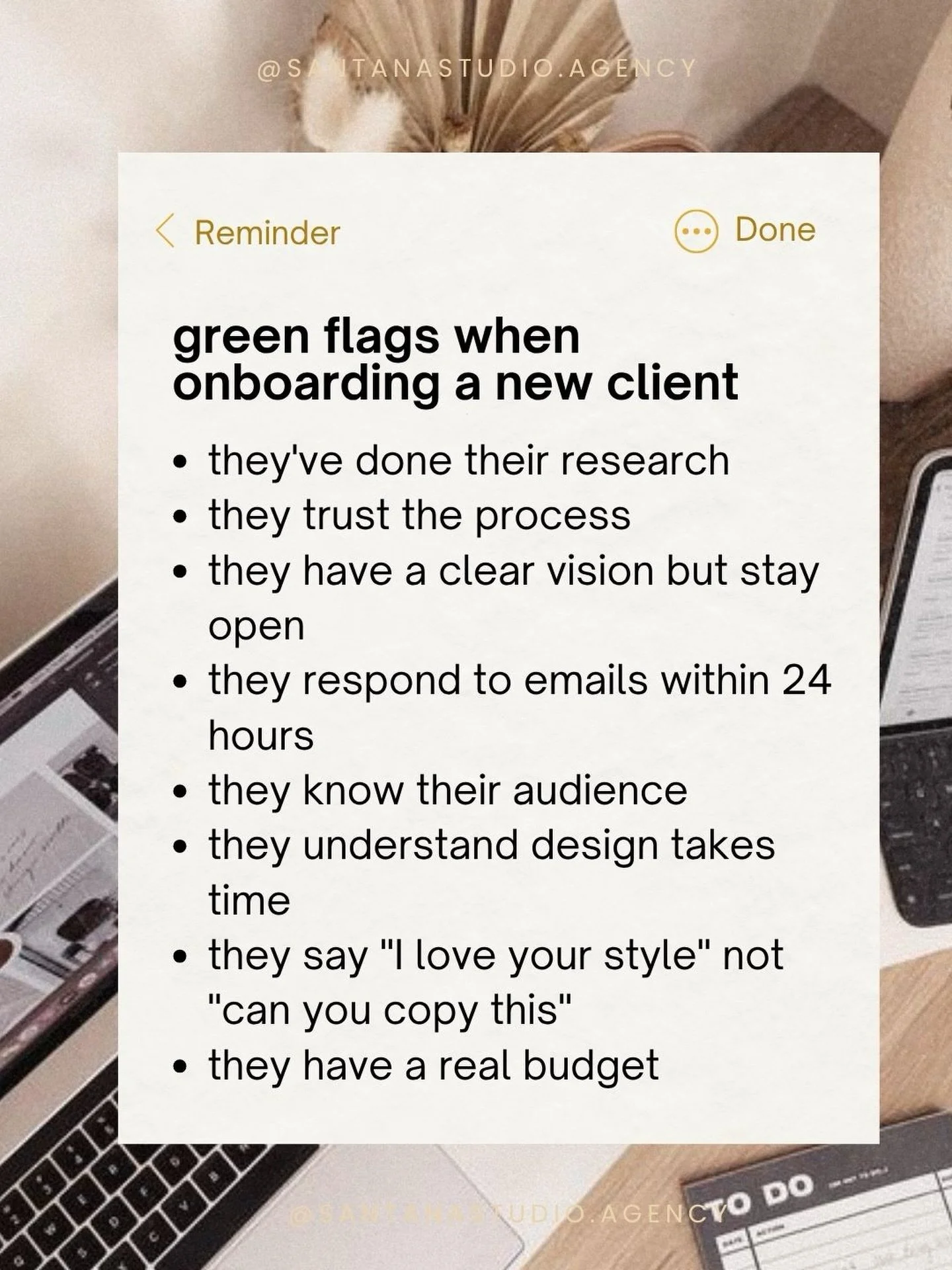 The difference between a project that flows and one that drains you? It usually comes down to who&rsquo;s sitting across the table.

Green flag clients don&rsquo;t just make the work easier &mdash; they make it better. When someone comes in having do