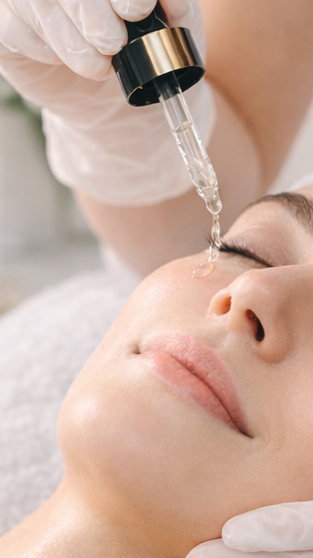 Customised facial treatment at SaolSkin Swords, Dublin by Agnes, tailored to individual skin needs for a healthy, glowing complexion.