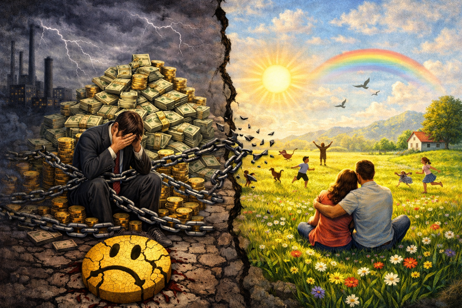 SUBSTACK: Why Let Money Ruin Happiness? ~ Marmillion