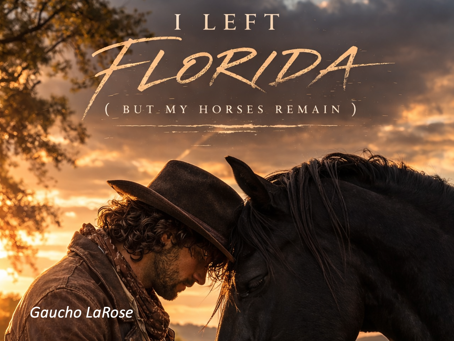 Gaucho LaRose ~ "I LEFT FLORIDA  (But My Horses Remain)"