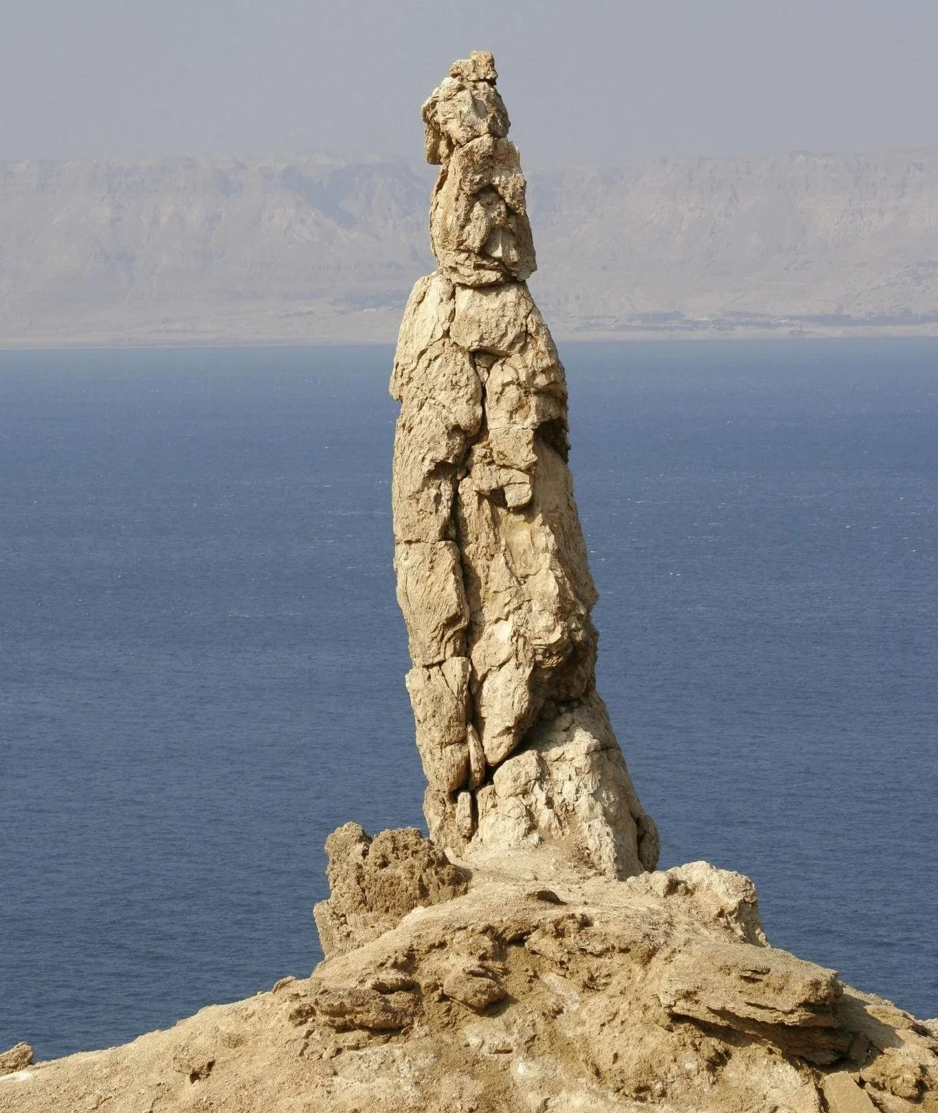 Pillar of salt know as "Lot's Wife"