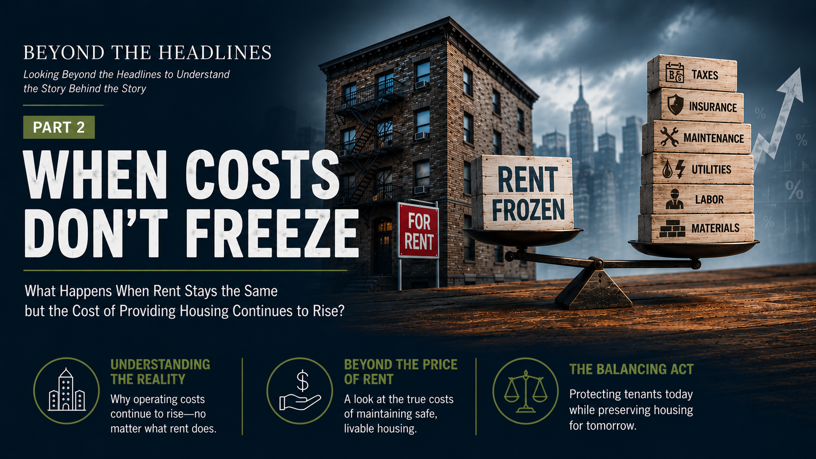 WHEN COSTS DON’T FREEZE