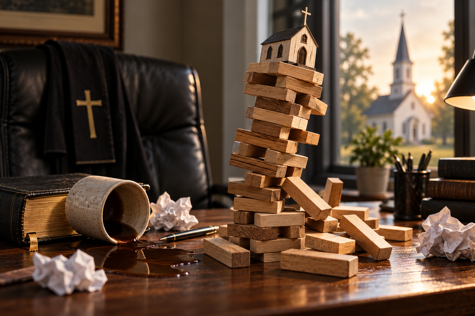 Pastor Wanted: Must Do Everything