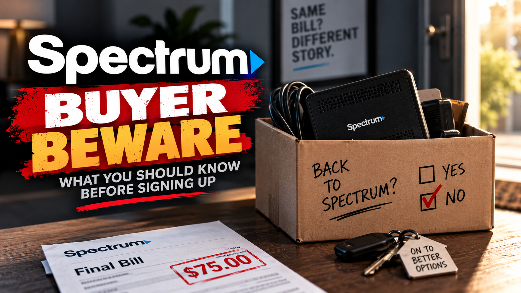 BUYER BEWARE: What Consumers Should Know Before Choosing Spectrum