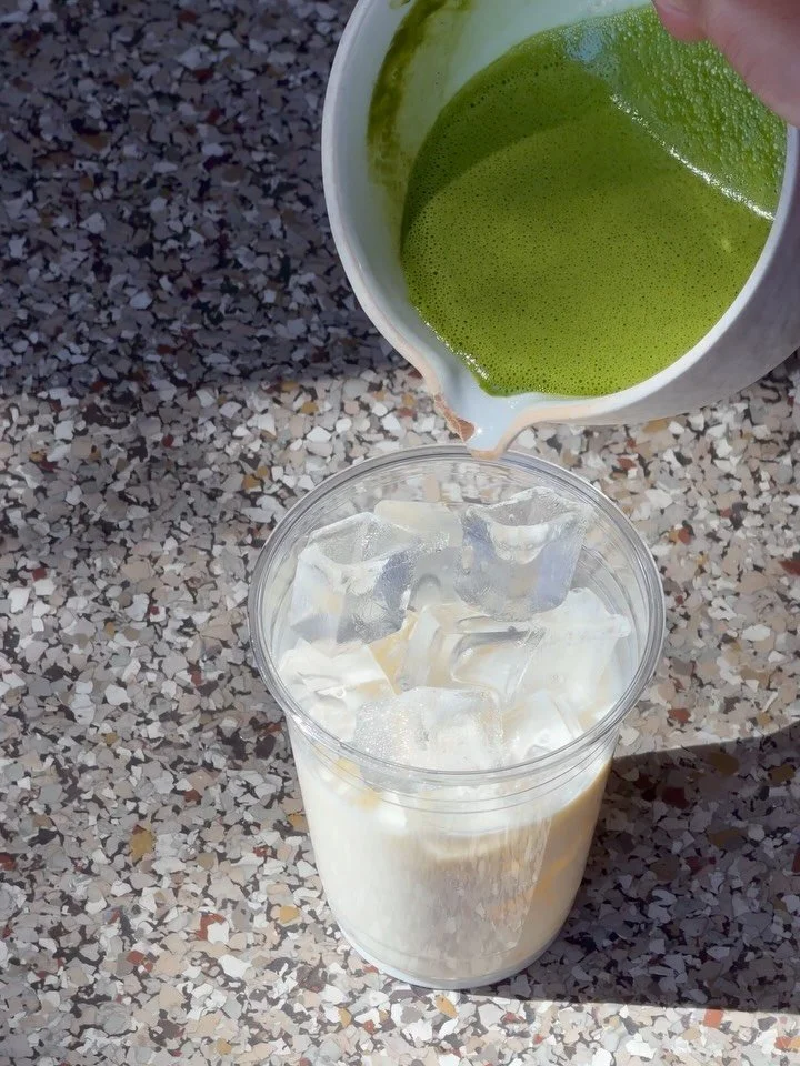 have you ever seen a matcha so green? so perfect? right, right 🤑💚