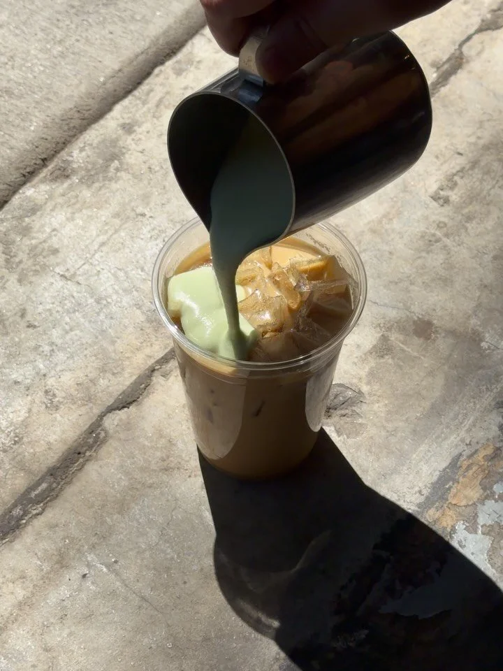 This Klepon Latte (palm sugar pandan) has healing properties 🤭😭