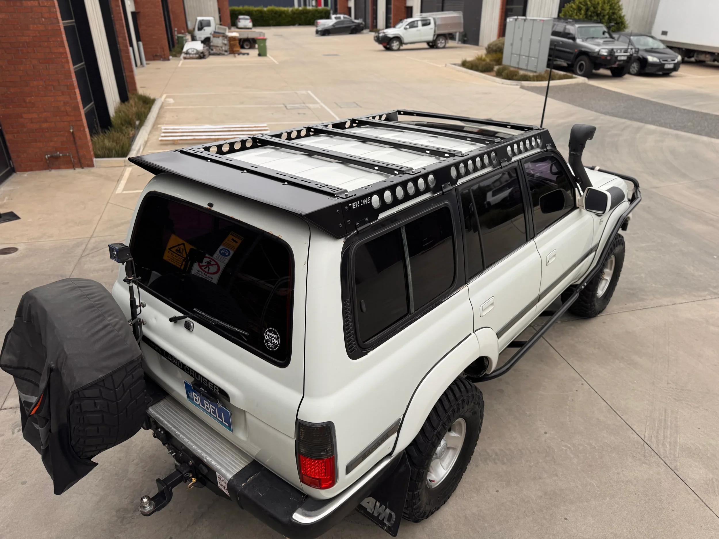 Toyota LandCruiser 80 Series Roof Rack (LPLD - Complete Kit)