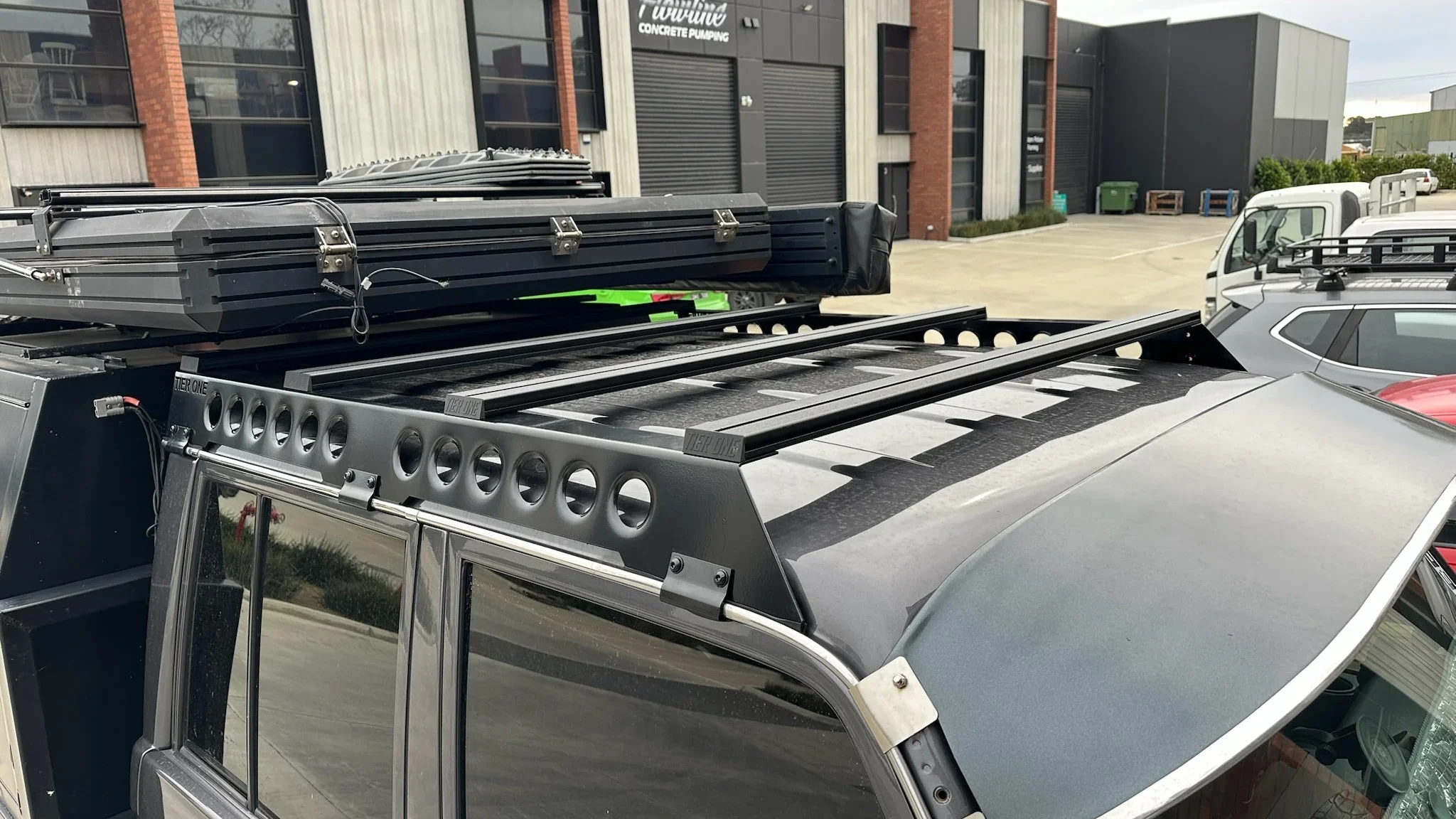 Toyota LandCruiser 79 Series Dual Cab Roof Rack (HPHD - Complete Kit)