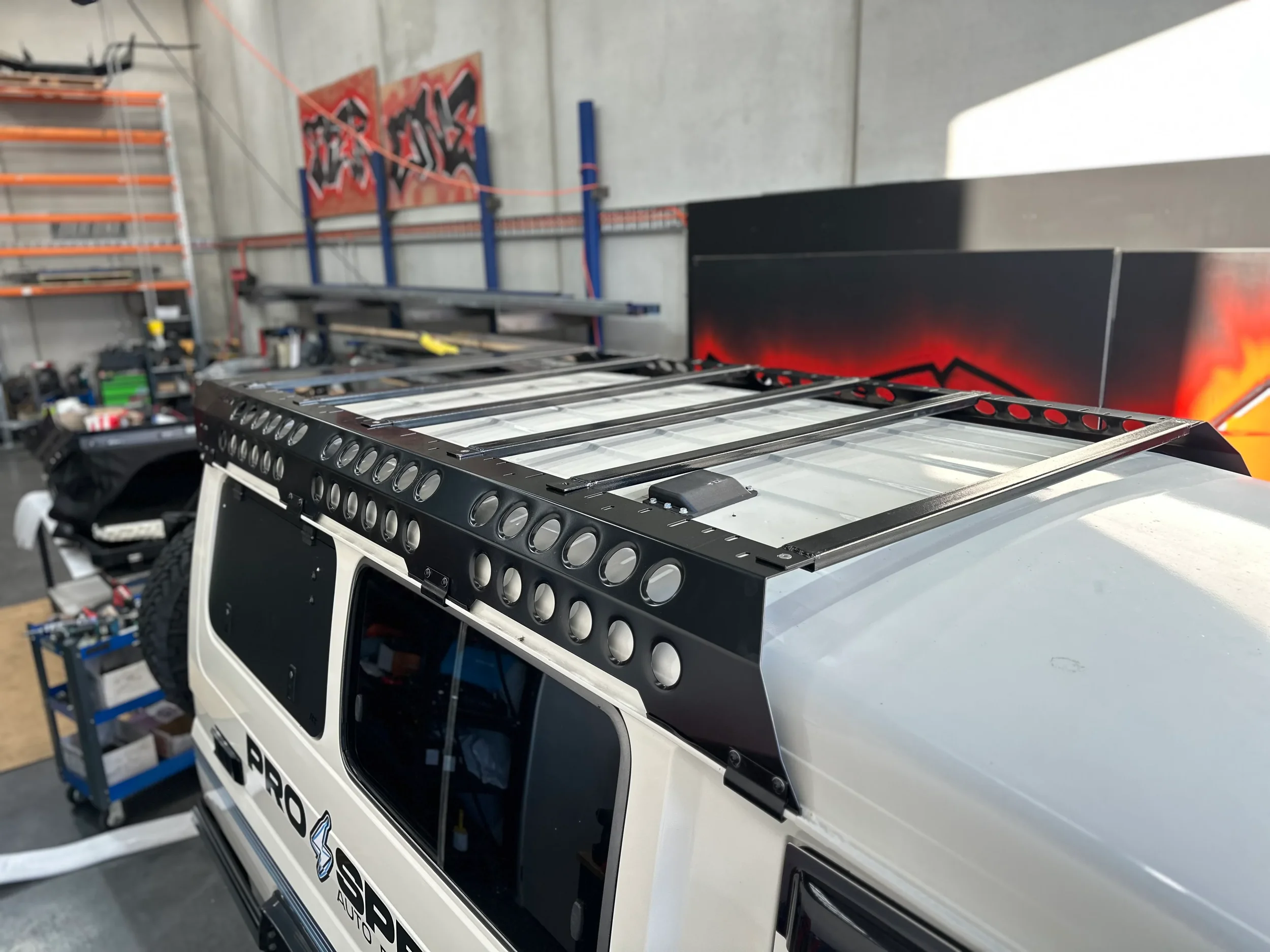 Toyota LandCruiser 78 Series “Troopy” Rail Sides