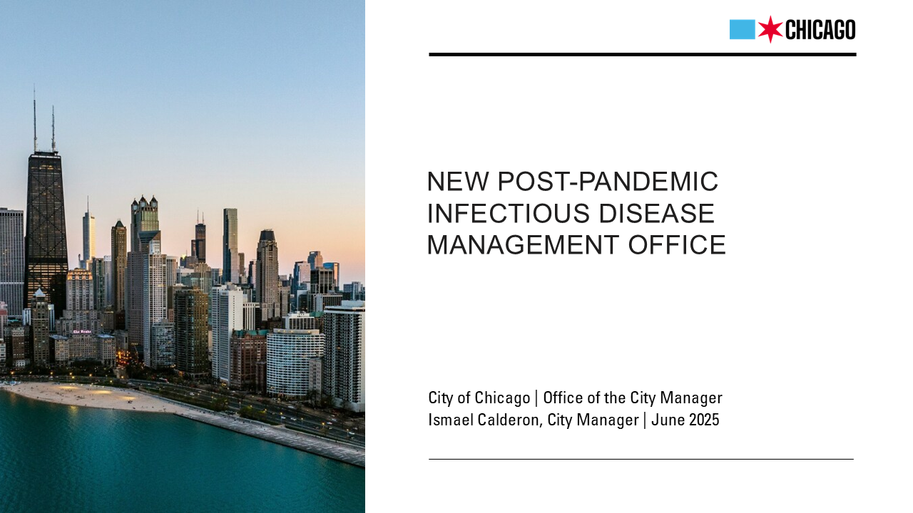 New Post-Pandemic Infectious Disease Management Office