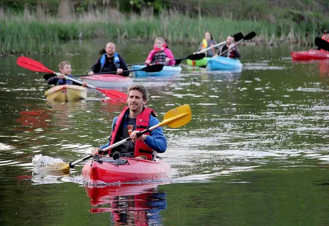 Jonesville Schools - Paddle to School