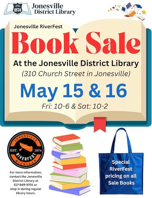 Jonesville District Library Book Sale