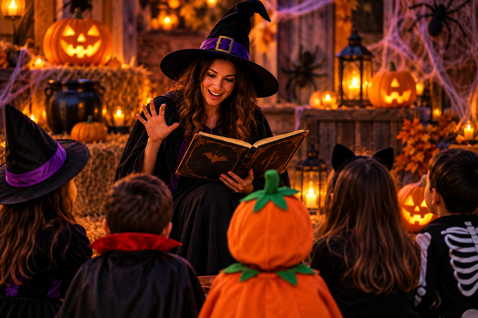 Halloween stories, crafts and gift bags