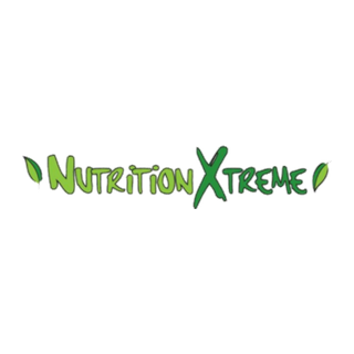 Logo of Nutrition Xtreme with green stylized text.