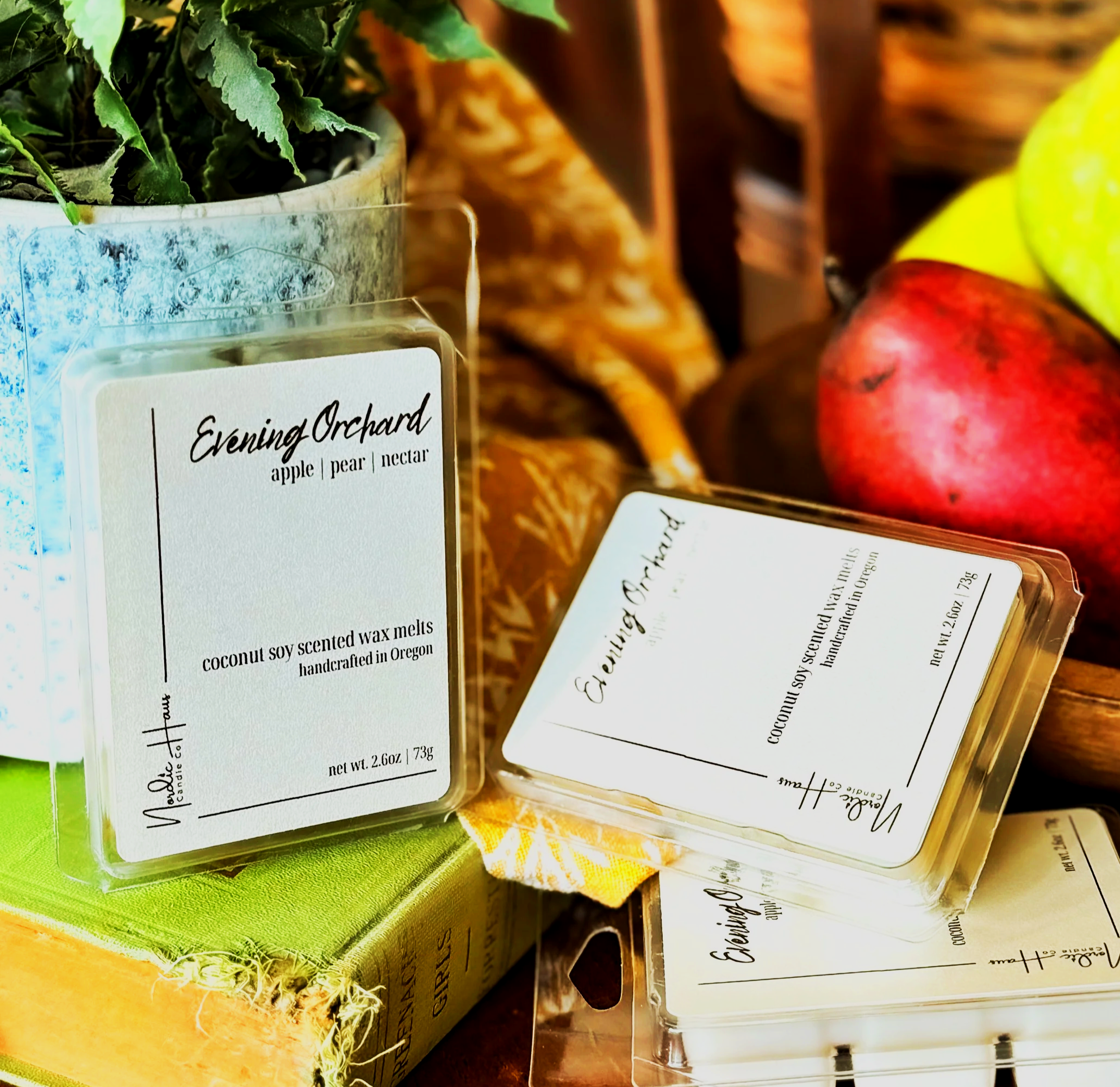 Evening Orchard - pear, tart apple wax melt