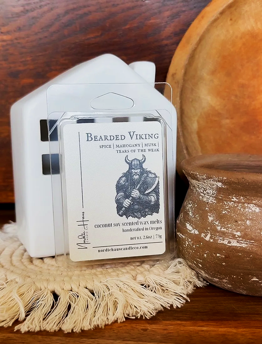 spice mahogany musk wax melt