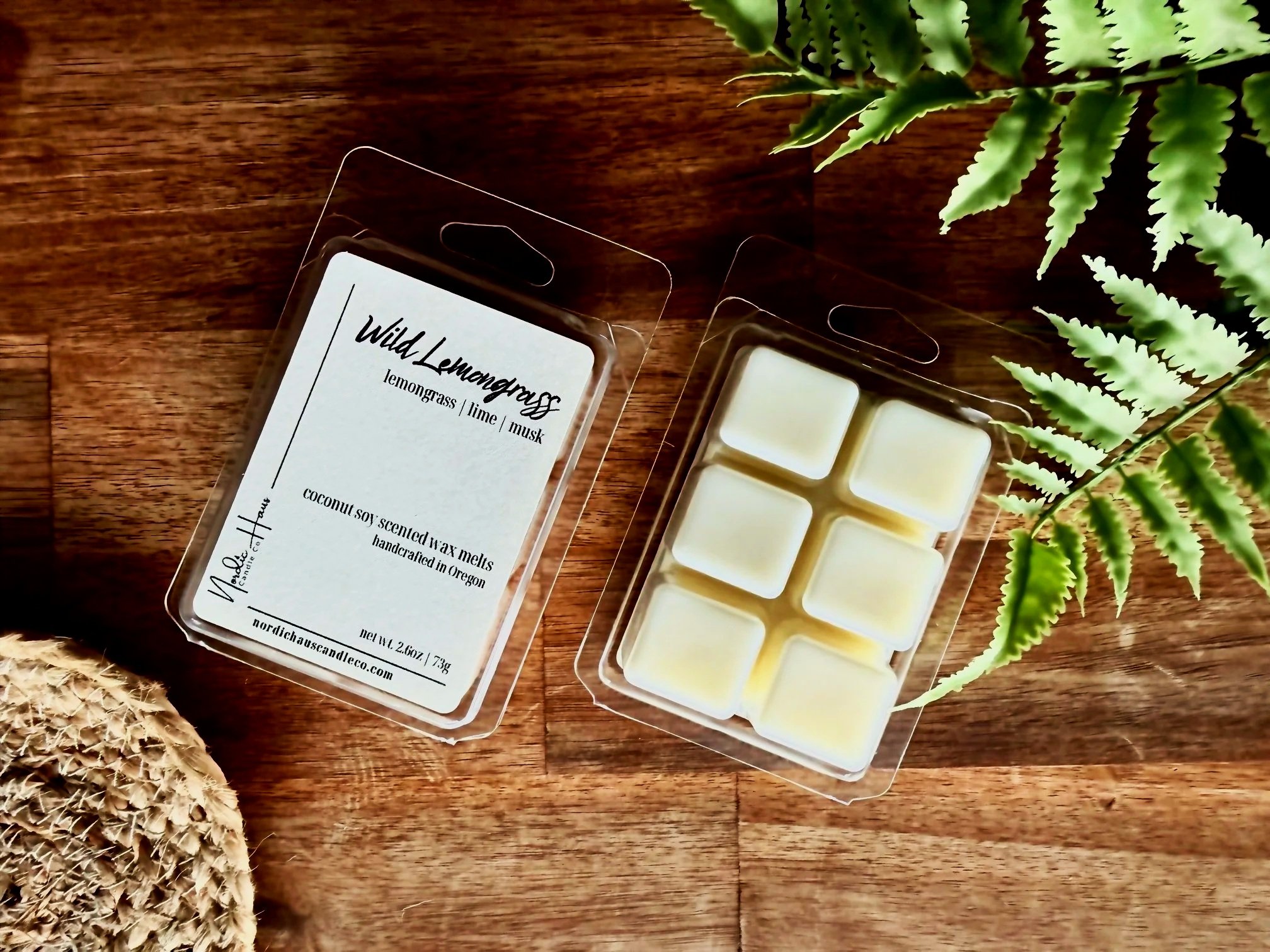 wild lemongrass wax melt