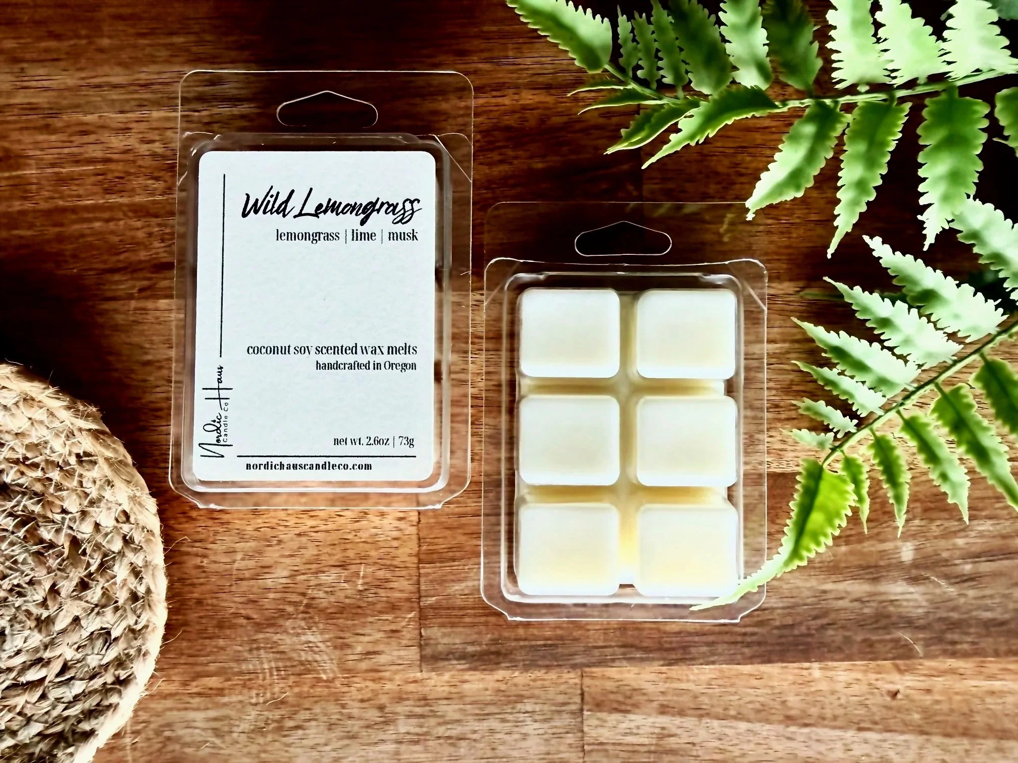 wild lemongrass wax melt