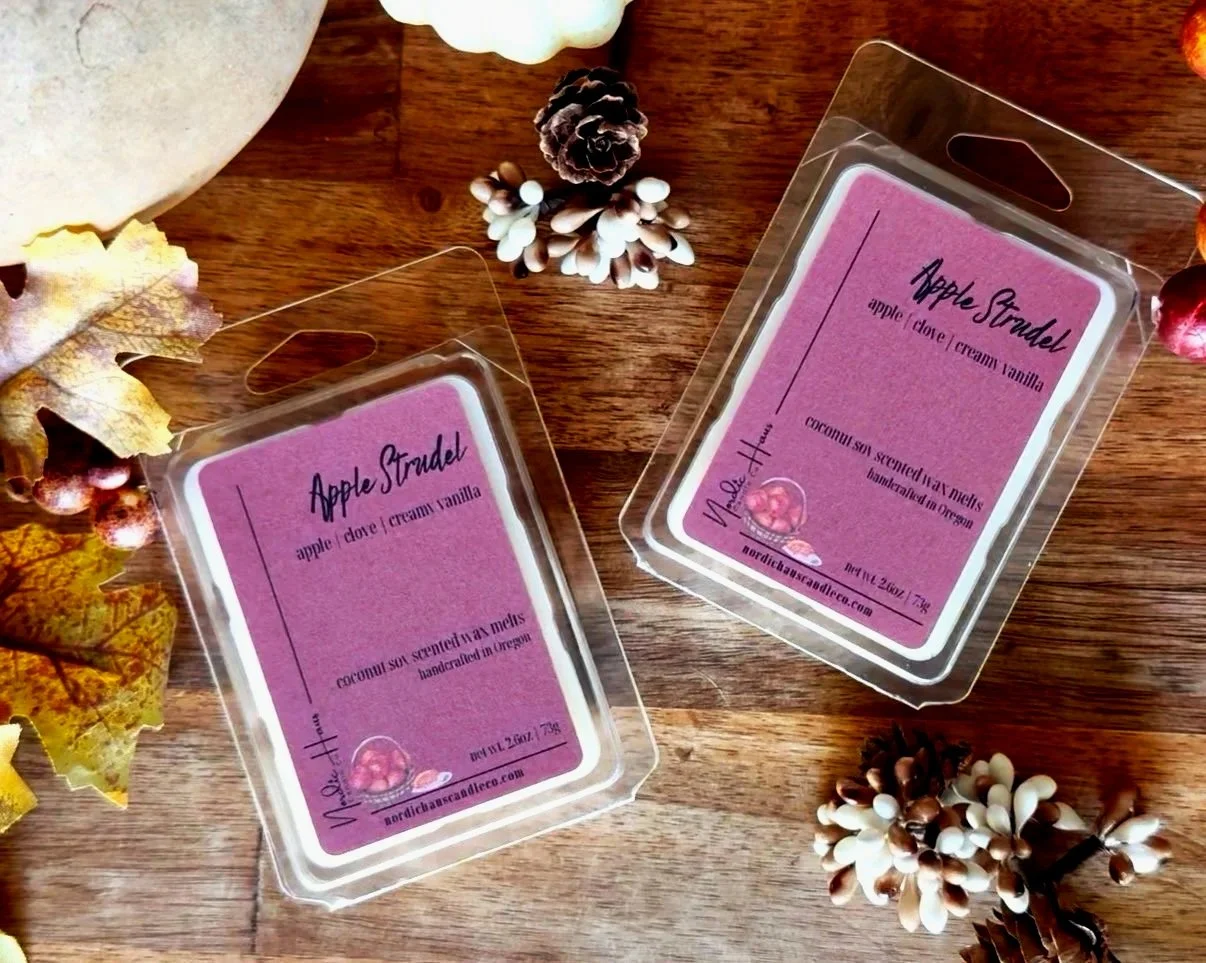 apple strudel wax melt