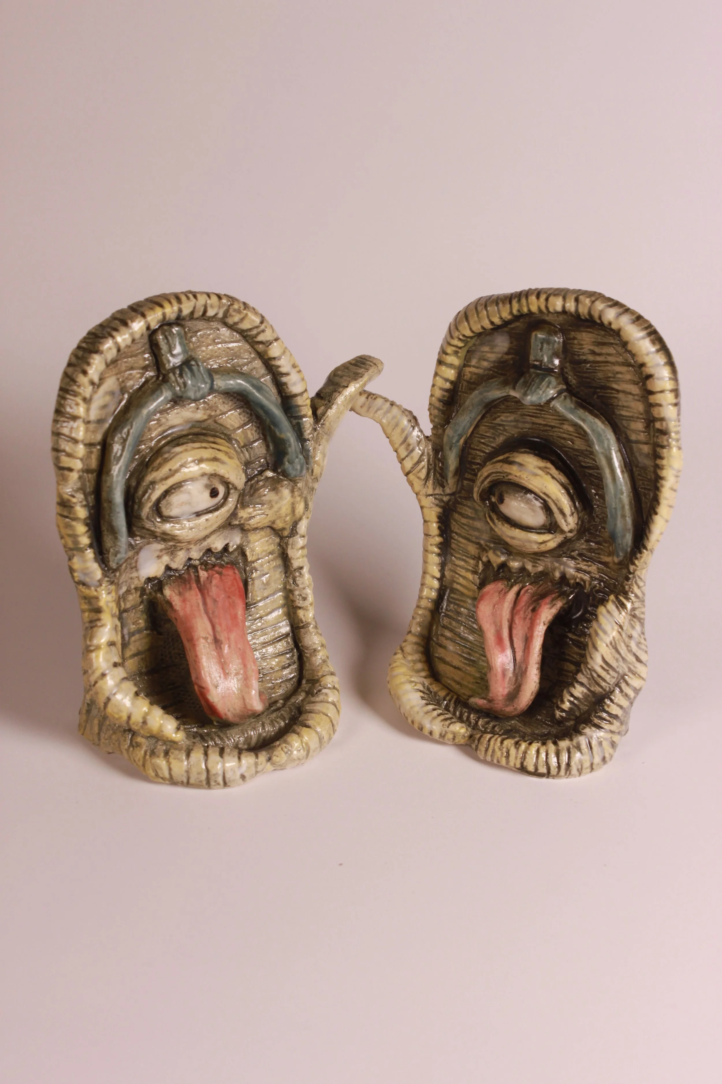 Whimsical Bakezori Ceramic Set
