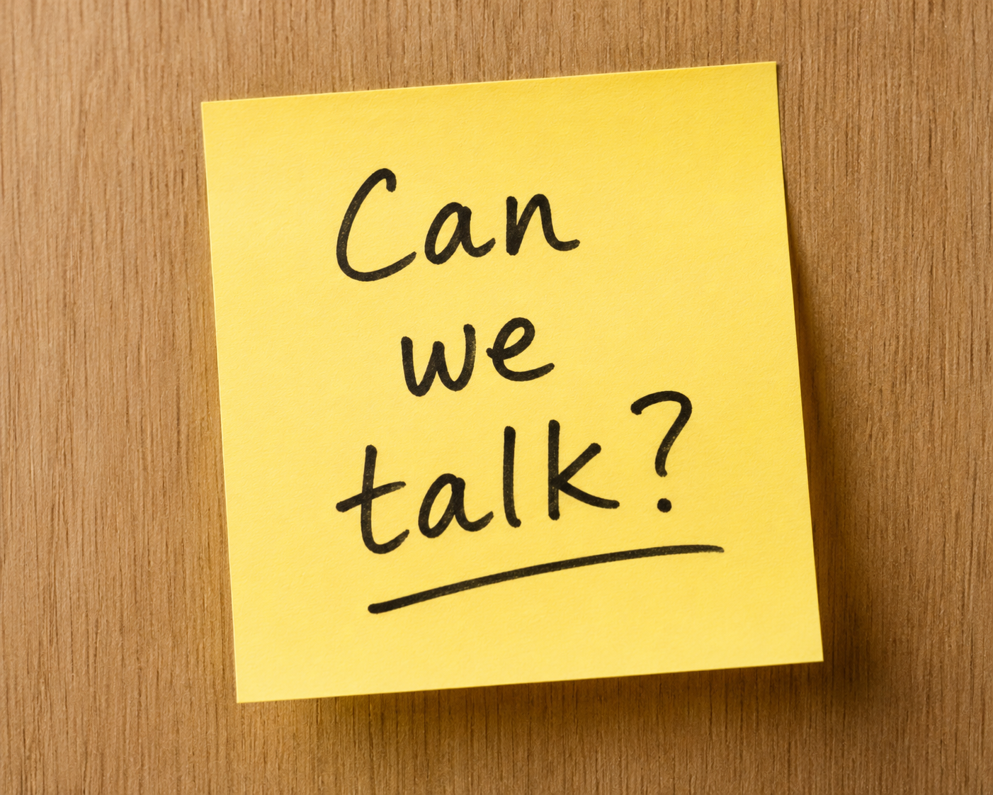 Finding Your Way Into a Hard Conversation