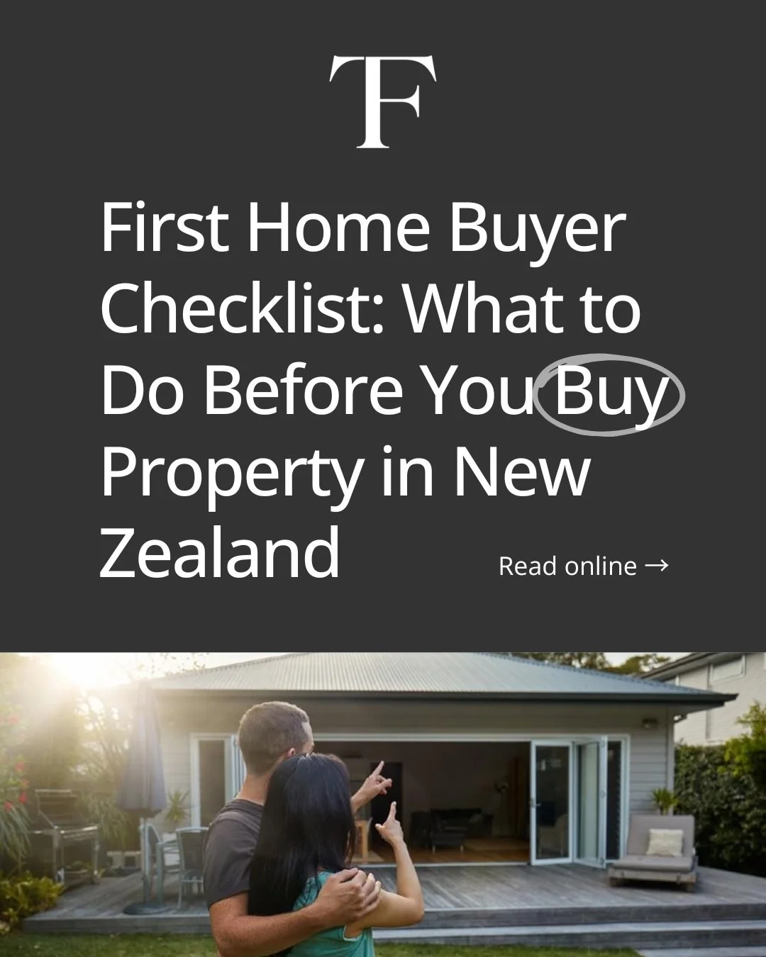 Buying your first home? 🏡
These two articles are a great place to start.

&bull; What first home buyers in Taranaki often get wrong when buying property
&bull; A practical checklist to help you feel more prepared before buying in New Zealand

Unders