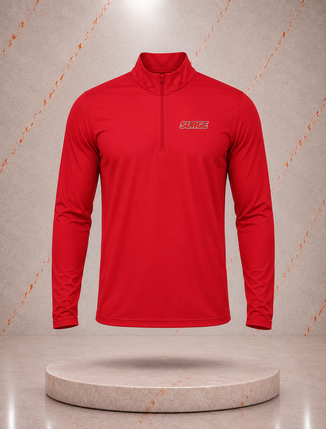 Surge Media Quarter-Zip Pullover
