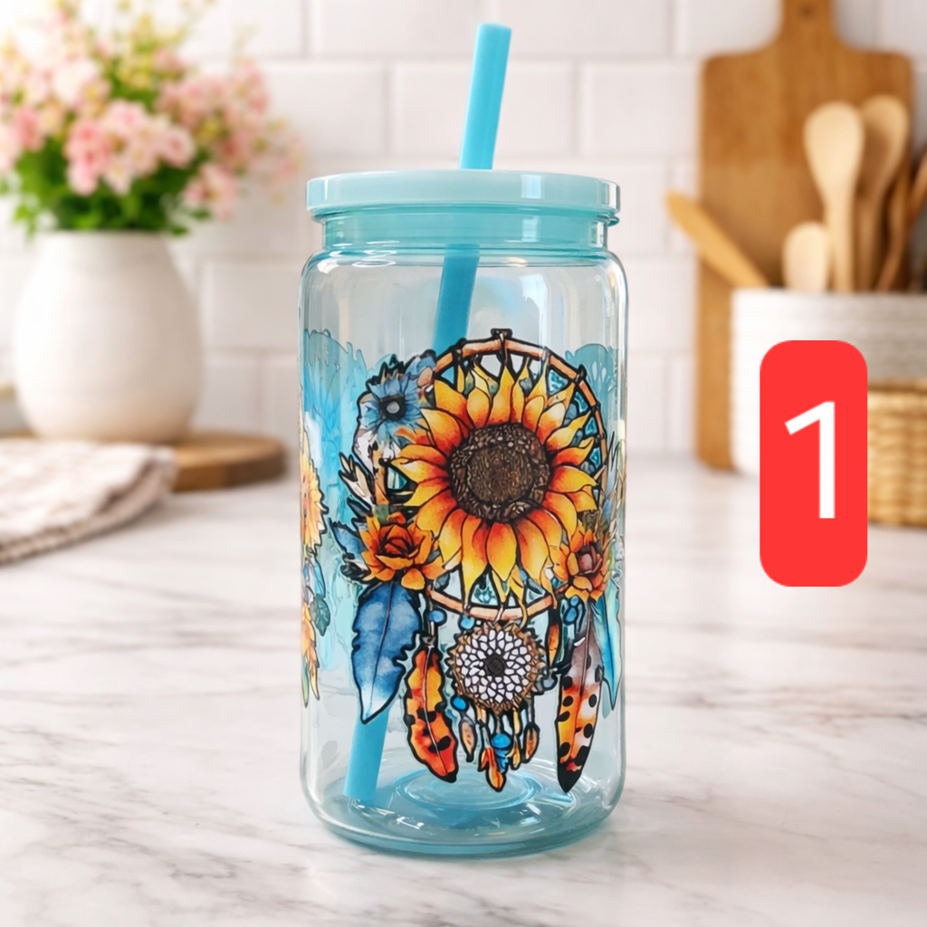 16oz Colored Plastic Tumbler