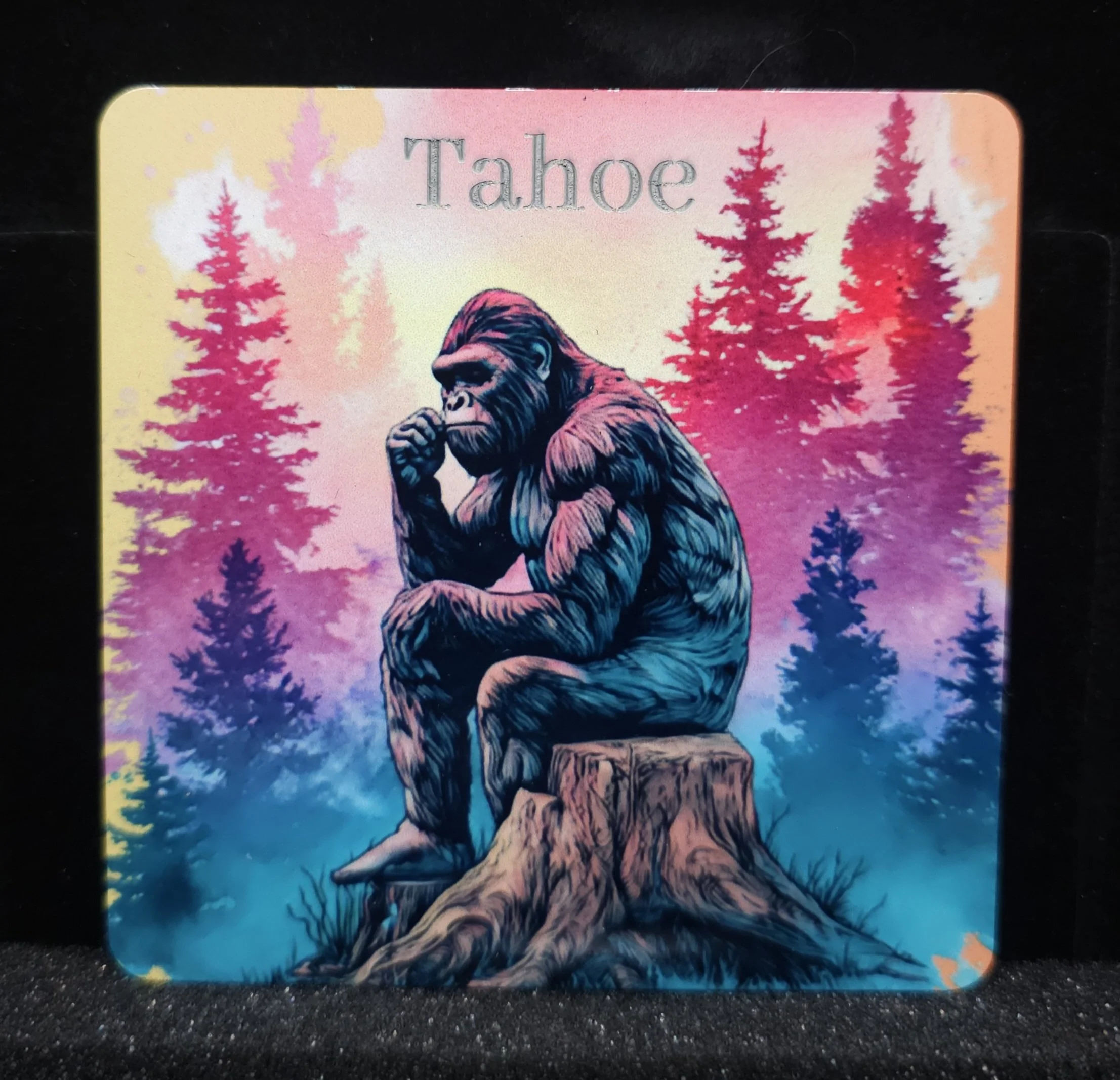 Mystical Tahoe Bigfoot Magnet