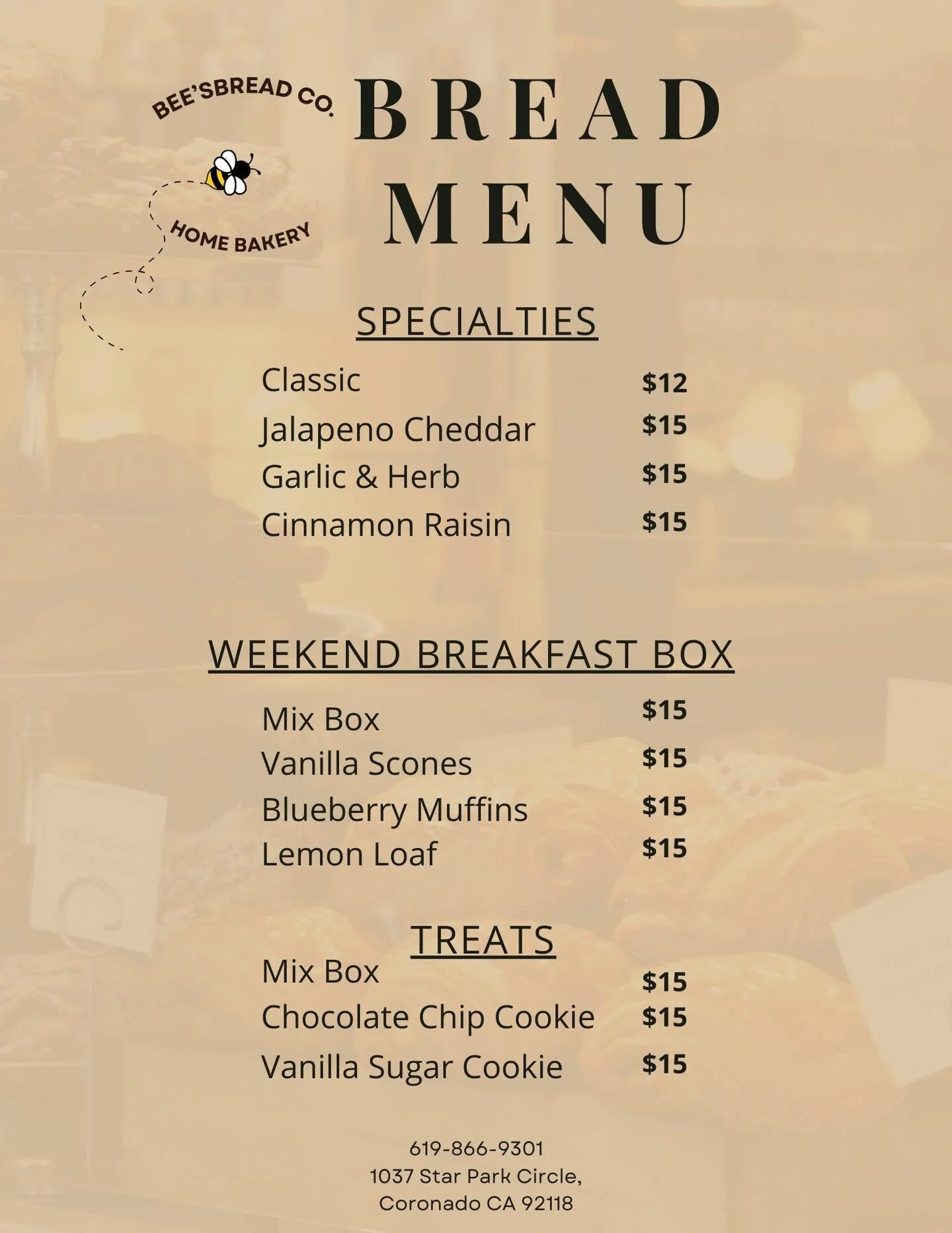 NEW: Order online at https://www.beesbread.co/ 

Sourdough, get ya sourdough! Fill your belly with something  healthy &amp; delicious this upcoming week! You all deserve it! 🙌🏻

#sourdough #homebaker