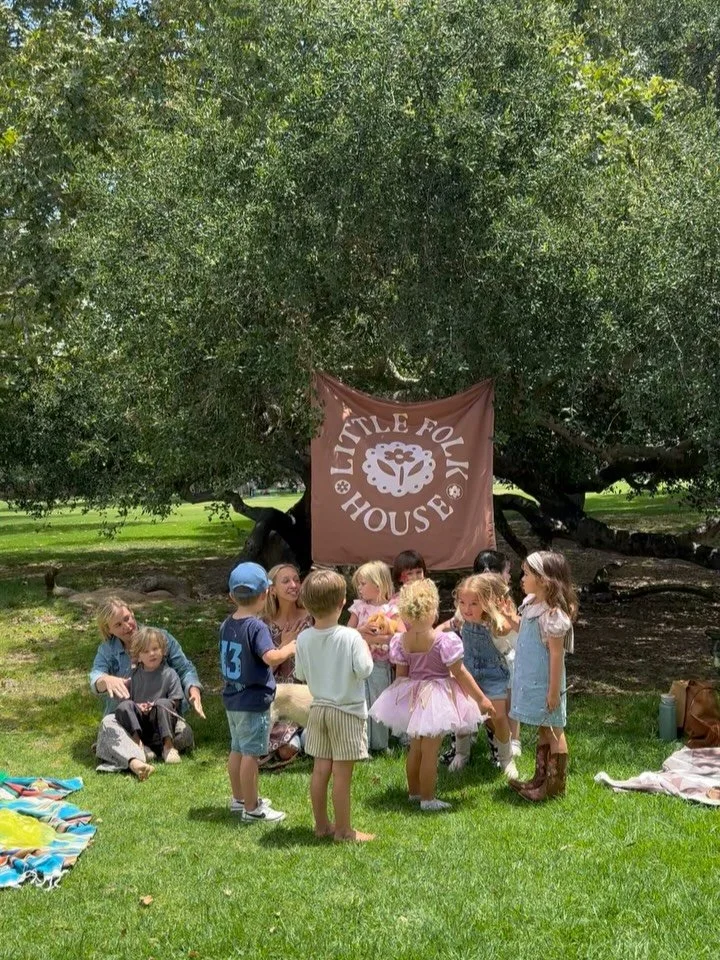 End of the year Family bbq at the park 🦋 I am so beyond grateful for this group of families &amp; couldn&rsquo;t think of a better way to celebrate such a beautiful year together- climbing trees, hot dogs, songs &amp; face paint🌞🩷