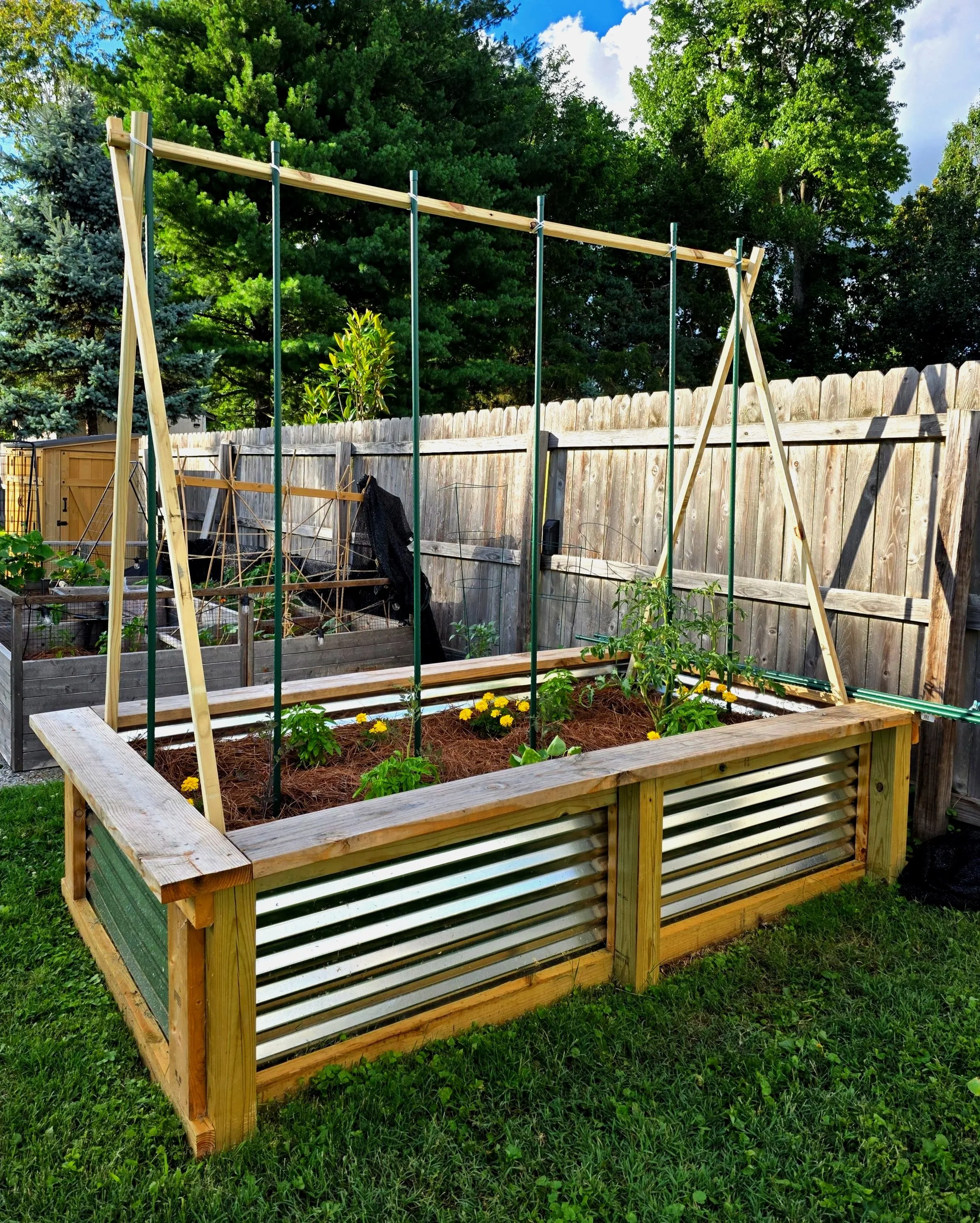 Custom Raised Garden Bed