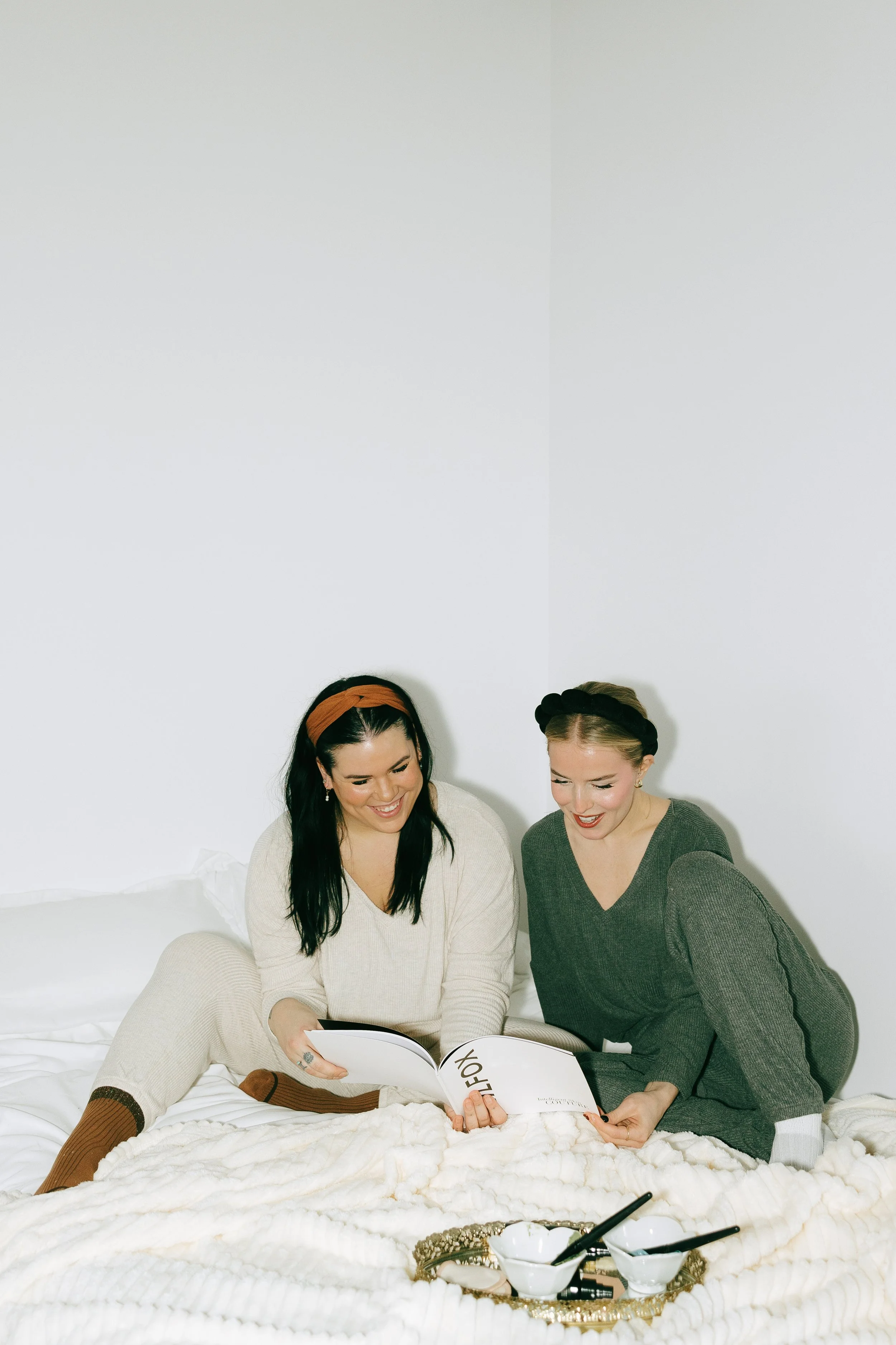 Sam Zbikowski and Emma Salazar, Advanced Estheticians at Dahlia Beauty Bar in Whitehouse, OH. Day spa in Whitehouse, Waterville, Toledo, Maumee, Perrysburg.