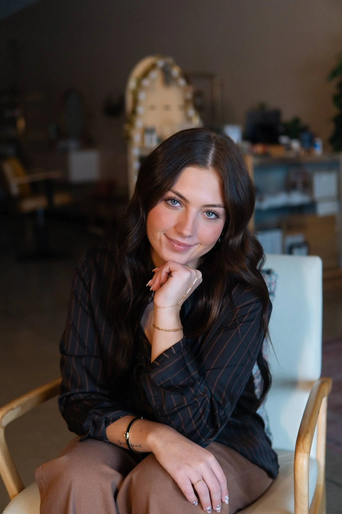 Breah Ruger, Licensed Esthetician and holistic skin and body waxing expert Dahlia Beauty Bar. Best spa in the Toledo area.