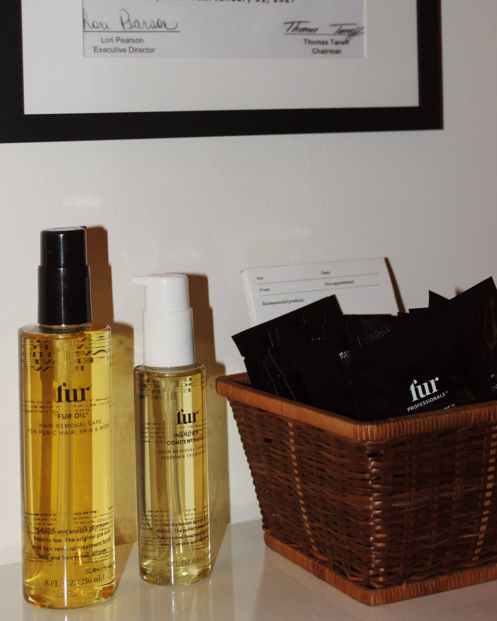 Fur Products for Aftercare Available at Dahlia Beauty Bar
